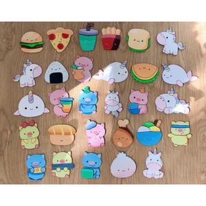 10 Hình dễ thương tô màu cho bé, cá gỗ tô màu. Hình tô màu