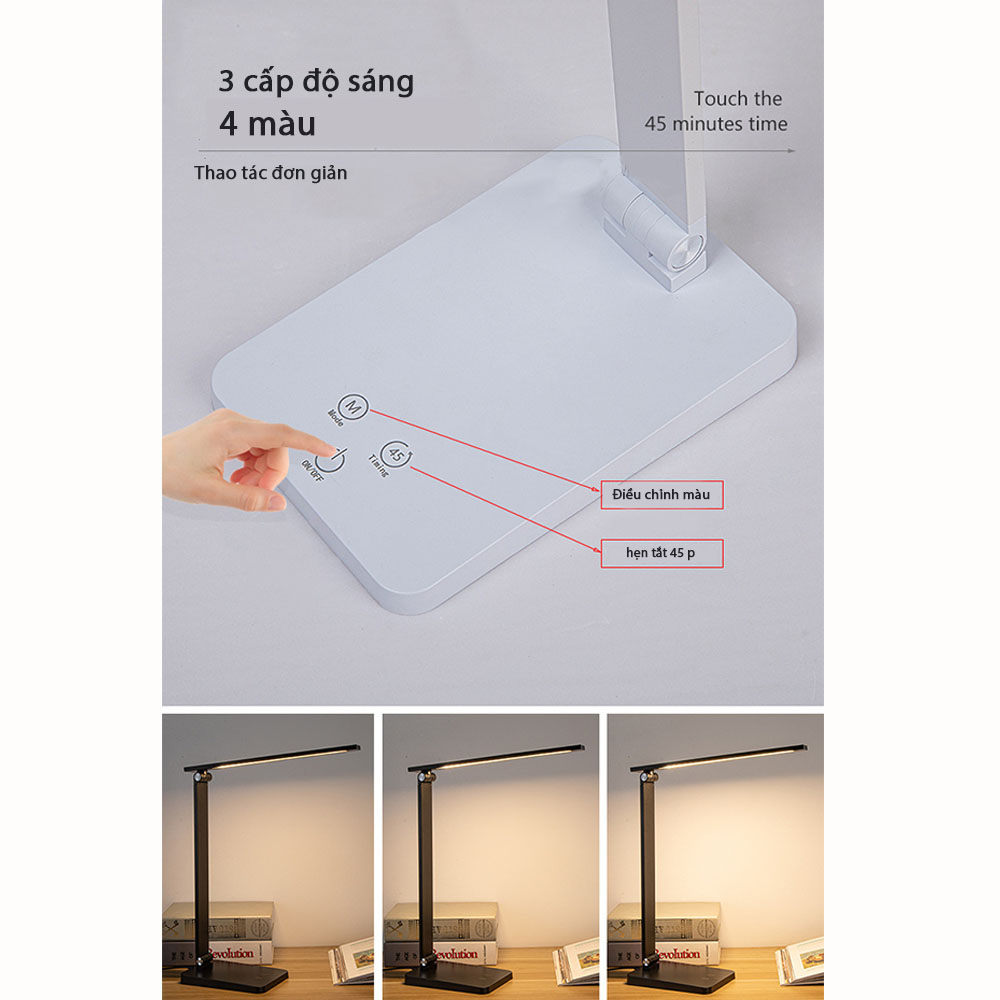Đèn để bàn LED chống cận thị cao cấp DB4 | BigBuy360 - bigbuy360.vn