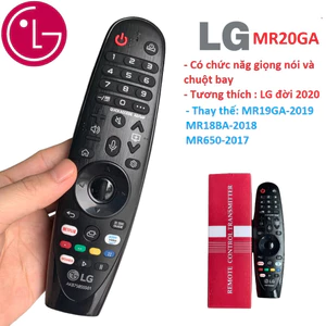 Điều khiển tivi LG thông minh MR20GA đời 2020 có giọng nói, chuột bay, Remote LG tivi thay thế cho MR19BA, MR18BA 2019