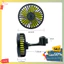 Quạt làm mát mini 3 tốc độ, tiếng ồn thấp hỗ trợ làm điều hòa xe hơi