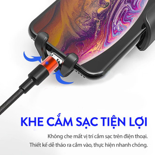 Giá Đỡ Điện Thoại Trên Ô Tô,Giá Đỡ Điện Thoại Kẹp Cửa Gió Điều Hòa Chắc Chắn Nhỏ Gọn Dễ Lắp Đặt -Mẫu cửa gió xoay 360độ