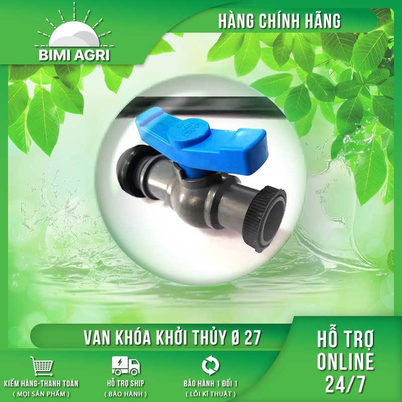 Van khóa khởi thủy bắt ống PVC phi 27 và 34, nhập khẩu chính hãng, giá ...