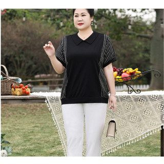 Áo Thun Nữ Béo Thiết Kế Phong Cách Phương Tây SM22