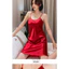 SX 946 - (Hàng loại 1) dưới 70kg- Váy ngủ lụa 2 dây mặc nhà Sexy gợi cảm KELLY WANG