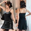 SX 946 - (Hàng loại 1) dưới 70kg- Váy ngủ lụa 2 dây mặc nhà Sexy gợi cảm KELLY WANG