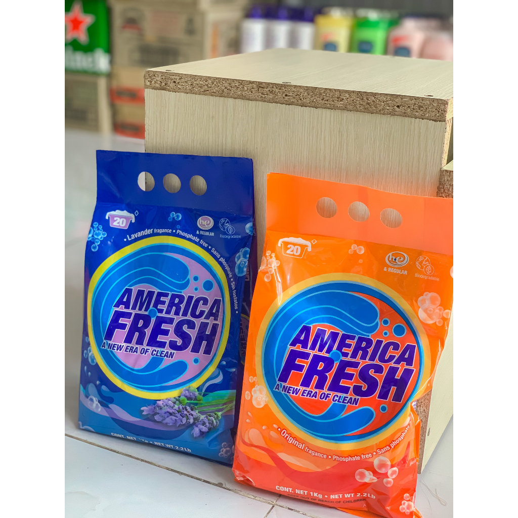 Bột Giặt America Fresh 1kg Của Mỹ | Shopee Việt Nam