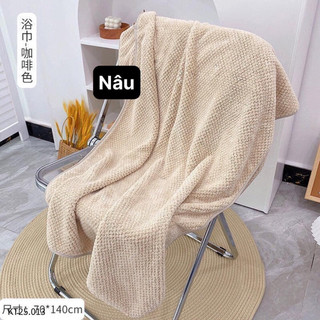 (Must try) Khăn tắm san hô siêu mềm mại