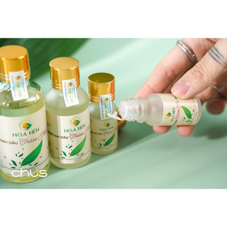 Tinh dầu Tràm Huế nguyên chất - Hoa Nén - Vegan - Chuẩn VietGAP - Chăm sóc mẹ bé sơ sinh - 30ml