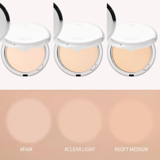 Phấn phủ 3CE Makeup Fix Powder kiếm dầu lì mịn giữ tone đến 4h Fair Clear Light - Bebeau