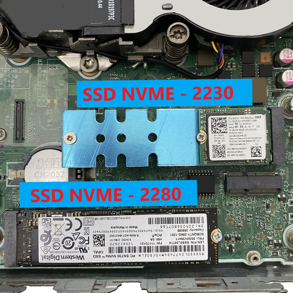 Bộ nhớ SSD M.2 NVMe PCie các hãng lựa chọn ngẫu nhiên (128GB/256GB ...