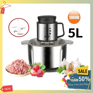 Máy say thịt RAF1000W cối inox 5l phù hợp gia đình, kinh doanh