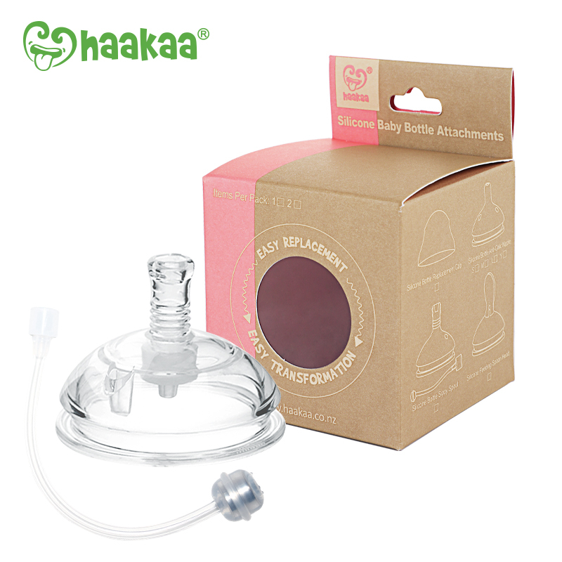 [Phụ kiện] Núm tập uống, tập hút nước cho bé Gen.3 Haakaa. Chất liệu silicon cấp thực phẩm cao cấp, an toàn