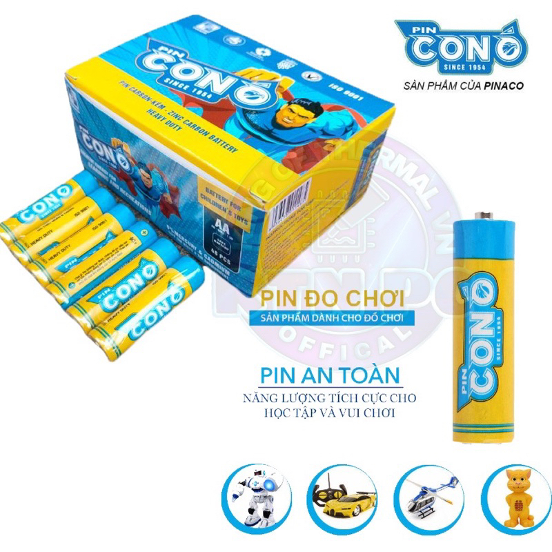 Pin Con Ó AA - Hộp 48 Viên | Shopee Việt Nam