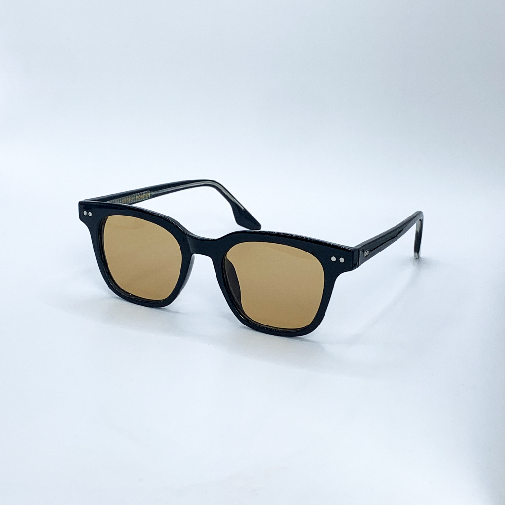 Gọng Kính Râm, Kính Mát Thời Trang LemonEyewear Dáng Vuông Cốt Kim Loại Xịn LE6025