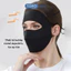 Khẩu trang toàn mặt TORO chống 99% tia UV, khẩu trang ninjia hai lớp chống nắng UPF 50+ chất liệu polyester thoáng khí