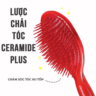 Lược chải dưỡng tóc Vess CRM-500 ceramide plus poly hair brush
