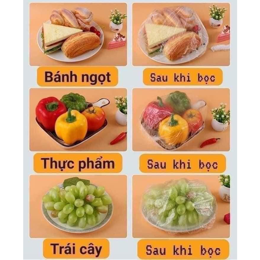 Free ship - Hàng cao cấp - Túi chun bảo quản thực phẩm hình gấu