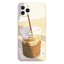 Ốp điện thoại TPU silicon mềm dáng vuông ly cafe cho iPhone 14 Pro max 13 Pro Max 12 Pro Max 11 xr xs e2219