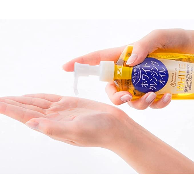 Dầu Tẩy Trang Giúp Dưỡng Sáng Da Kosé Softymo White Cleansing Oil (Mẫu Cũ - 3 Loại Dung Tích)