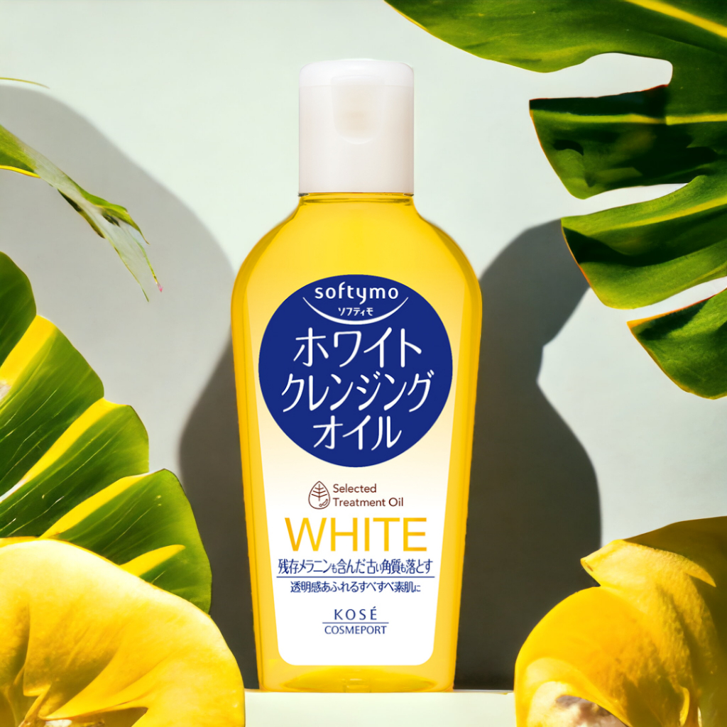 Dầu Tẩy Trang Giúp Dưỡng Sáng Da Kosé Softymo White Cleansing Oil (Mẫu Cũ - 3 Loại Dung Tích)