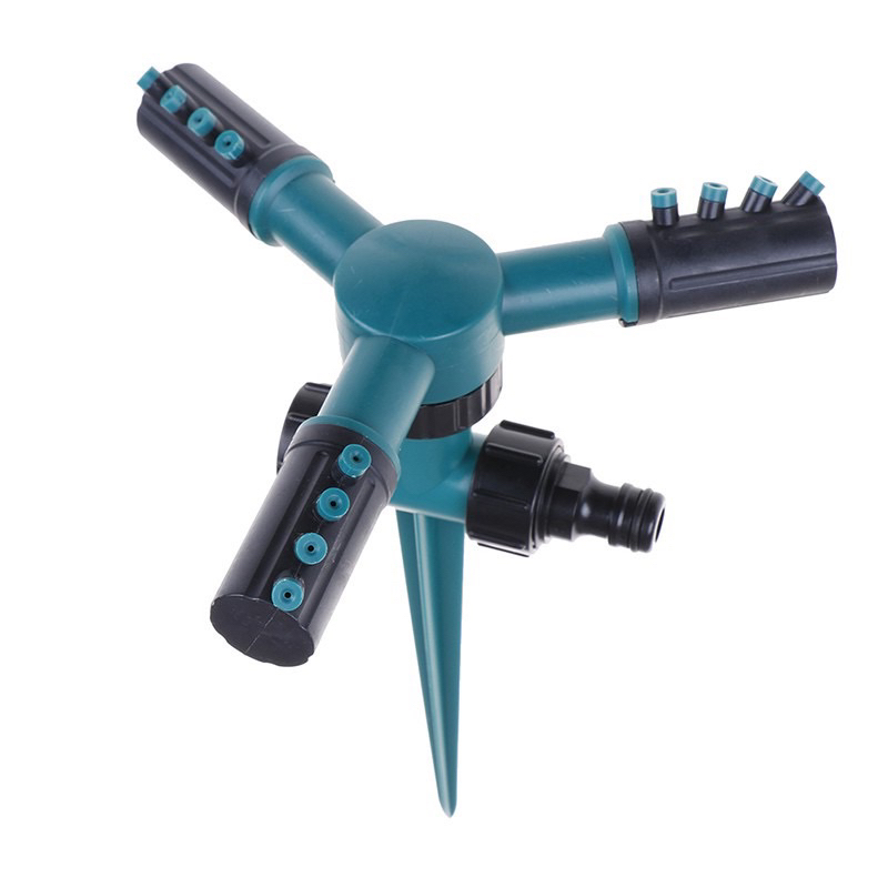 Vòi Tưới Cây Xoay , Vòi Phun Nước Tưới Cây - Mát Mái Nhà Bằng Nhựa Tự Động Xoay 360 Độ