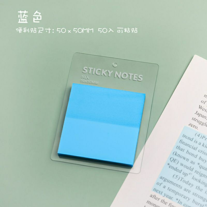 50 tờ giấy note trong suốt chống nước tàng hình giấy note ghi chú copy ...