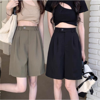 Quần ngố nữ ống rộng quần tây dáng ngố phong cách Hàn Quốc chất liệu chéo Hàn cao cấp - me fashion