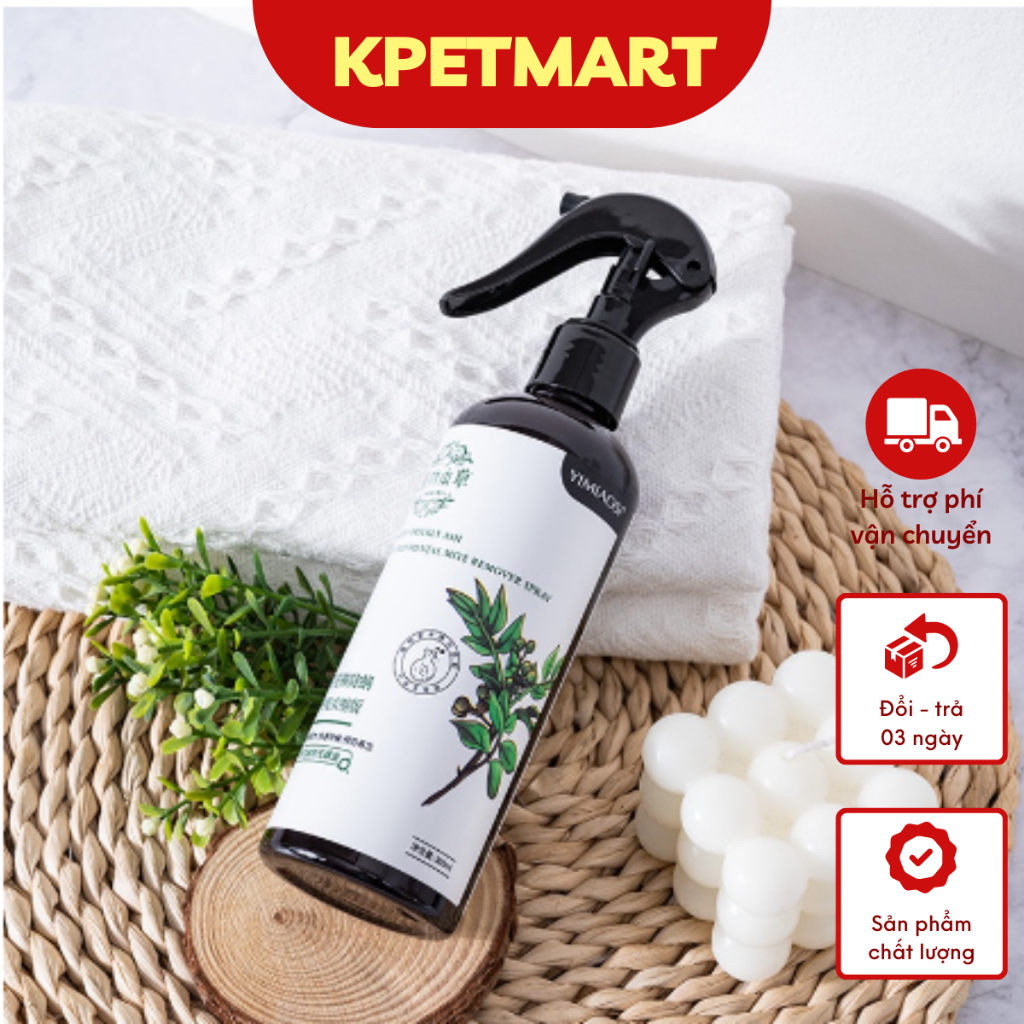 Bình Xịt Thảo Dược Diệt Côn Trùng, Bọ Chét, Rệp Giường, Mạt Giường, Ve ...