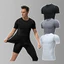 Áo giữ nhiệt, áo thể thao nam, áo tập GYM nam loại đẹp TOP MENSWEAR họa tiết 2 mặt