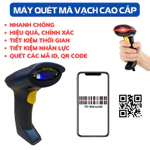 Máy bắn mã vạch Kaw 2D Hàng Chính Hãng, Không Dây, Bluetooth 5.0, Quét Mã Vạch Đa Tia Mã 1D, Mã QR - Bảo hành 12 tháng — ảnh 2
