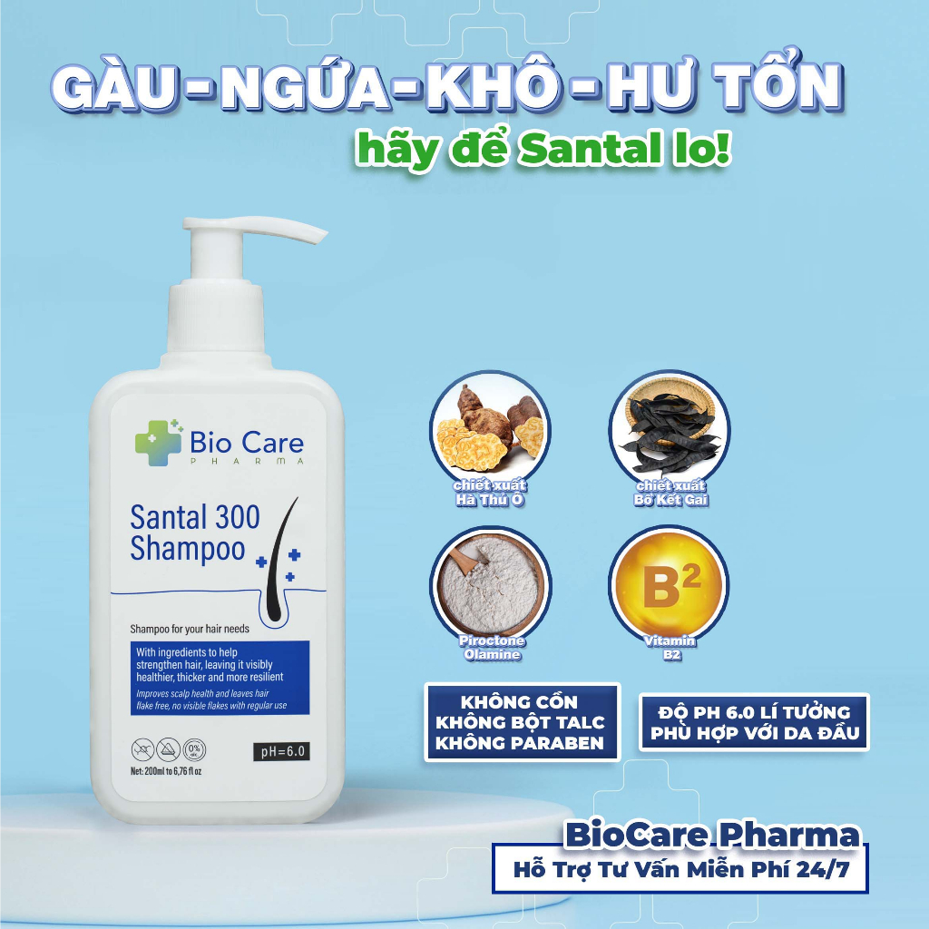 Ảnh Combo kem và dầu gội hỗ trợ gàu nấm | Biocarepharma. 4