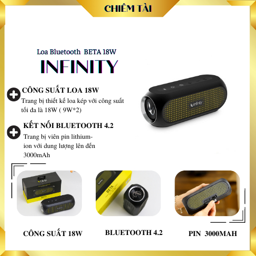 Loa Bluetooth INFINITY BETA 18W | Shopee Việt Nam