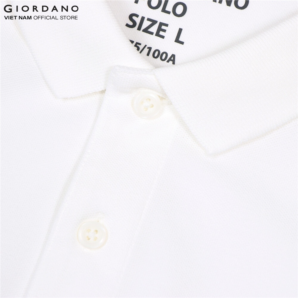 Ảnh GIORDANO Áo Thun Nam Có Cổ Trơn Polo 01012018 1