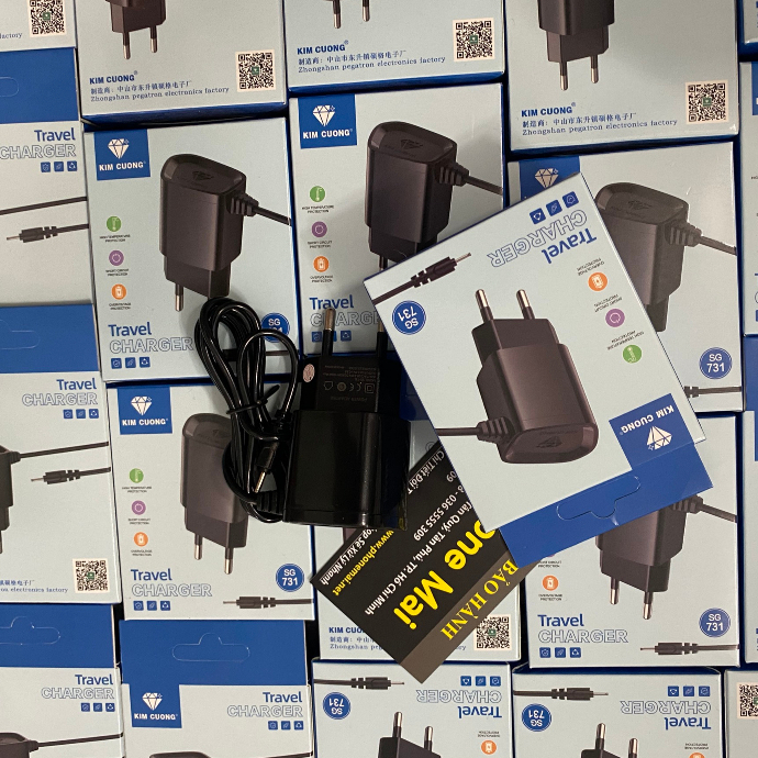 Sạc Chân Kim Dùng Cho Nhiều Dòng Nokia 1202-1280..... - CHÍNH HÃNG KIM CƯƠNG ( BH 12T đổi mới trong 30 ngày )