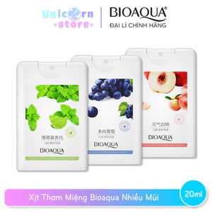 Xịt Thơm Miệng Hương Hoa Quả BIOAQUA Cho Miệng Sạch Sẽ Thơm Tho Nội Địa Trung 20ml
