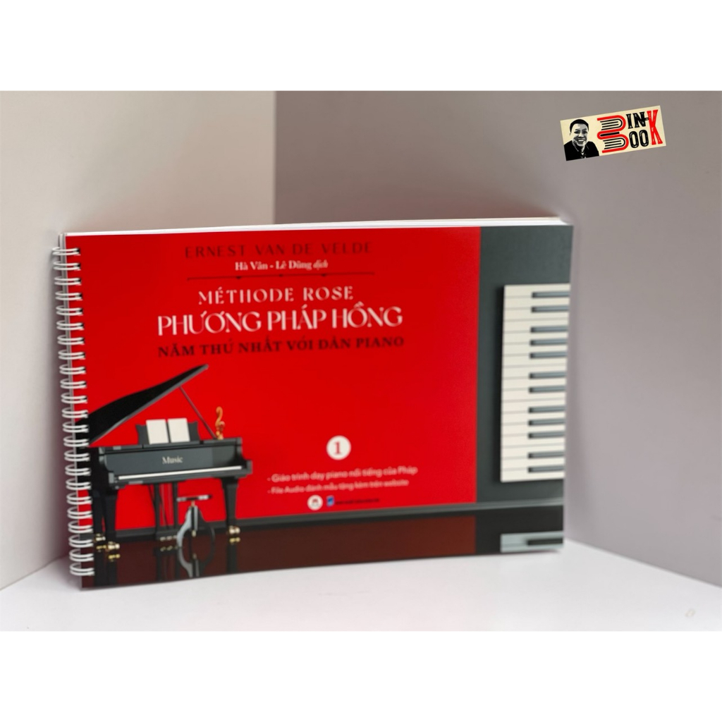 Sách - Méthode Rose – Phương Pháp Hồng Năm Thứ Nhất Với Đàn Piano ...