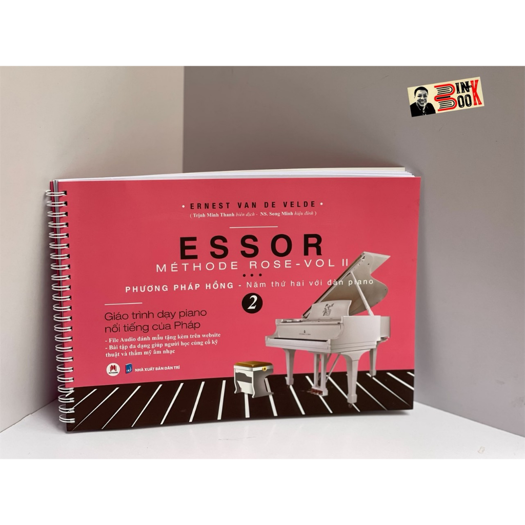 Sách - Méthode Rose – Phương Pháp Hồng Năm Thứ Hai Với Đàn Piano ...