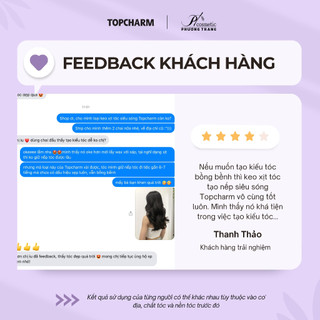 Keo xịt tóc giữ nếp mềm tóc TOPCHARM siêu sóng - Keo tạo kiểu tóc hottrend ngay tại nhà