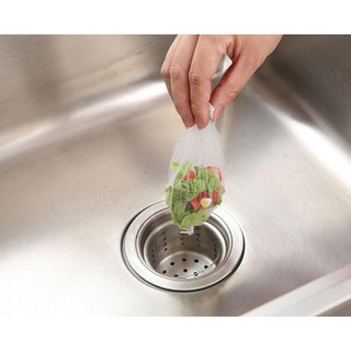 Combo 100 Túi Lọc Rác Bồn Rửa Chén Bát, Túi Lưới Lọc Rác Chậu Rửa Bát, Bọc Đựng Rác Bồn Rửa Bát