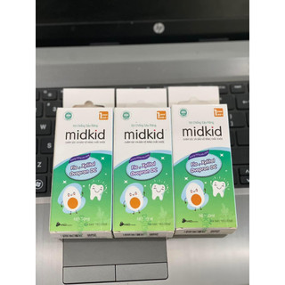 Xịt chống sâu răng MIDKID cho bé từ 1 tuổi giúp làm sạch và bảo vệ men răng, ngăn ngừa mảng bám ố vàng, hà mủn