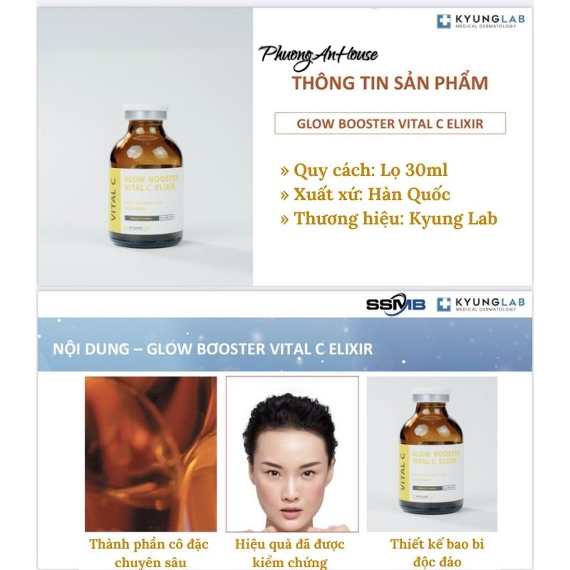 Tinh chất dưỡng da Kyung Lab Glow Booster Vital C Elixir 30ML - PHUONGANHOUSE
