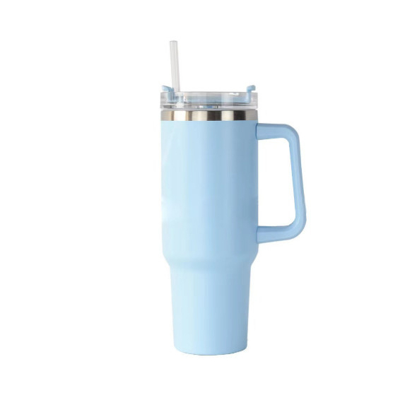Cốc giữ nhiệt 1200ml-Inox 304 cao cấp- Có ống hút