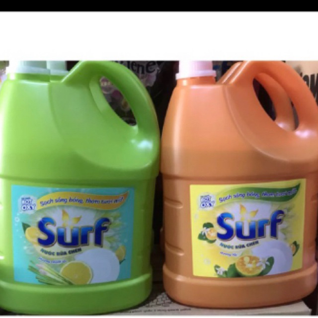 Nước Rửa Chén Surf Chanh Xả 3.5kg - - SURRC