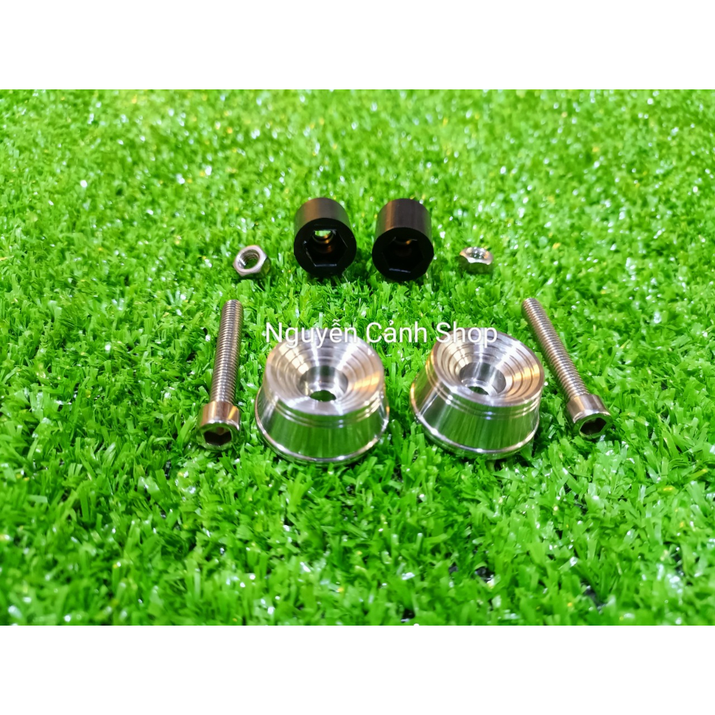 Gù tay lái inox 304 thái gắn các dòng xe máy