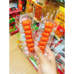 combo 2 cai xúc xích 7 viên ăn liền thơm ngon date xaaaaaa