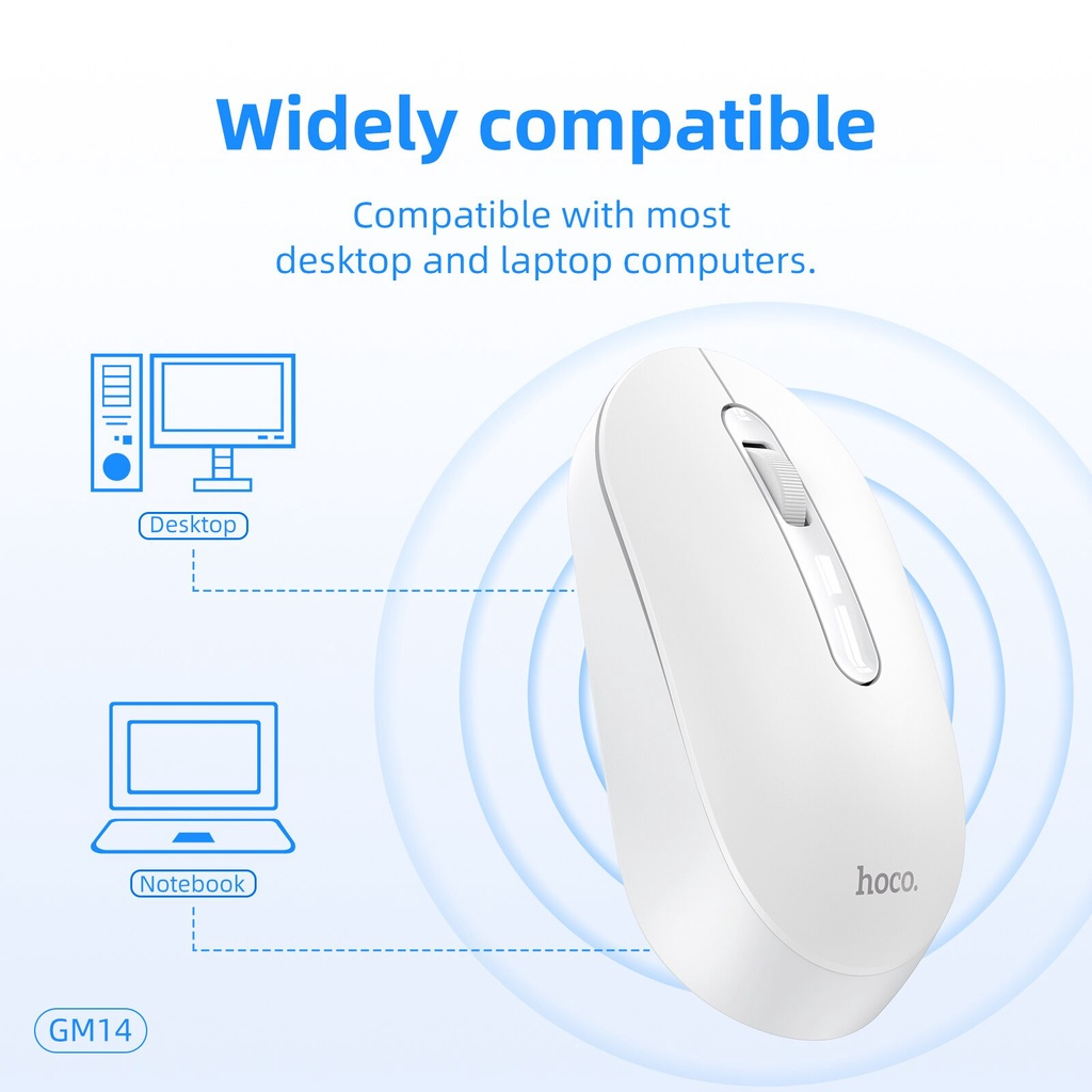 Chuột không dây HOCO GM14 Mouse Bluetooth cho Tablet máy tính bàn ...