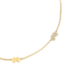 Lắc Chân Vàng 14k LCLF91 Huy Thanh Jewelry — ảnh 4