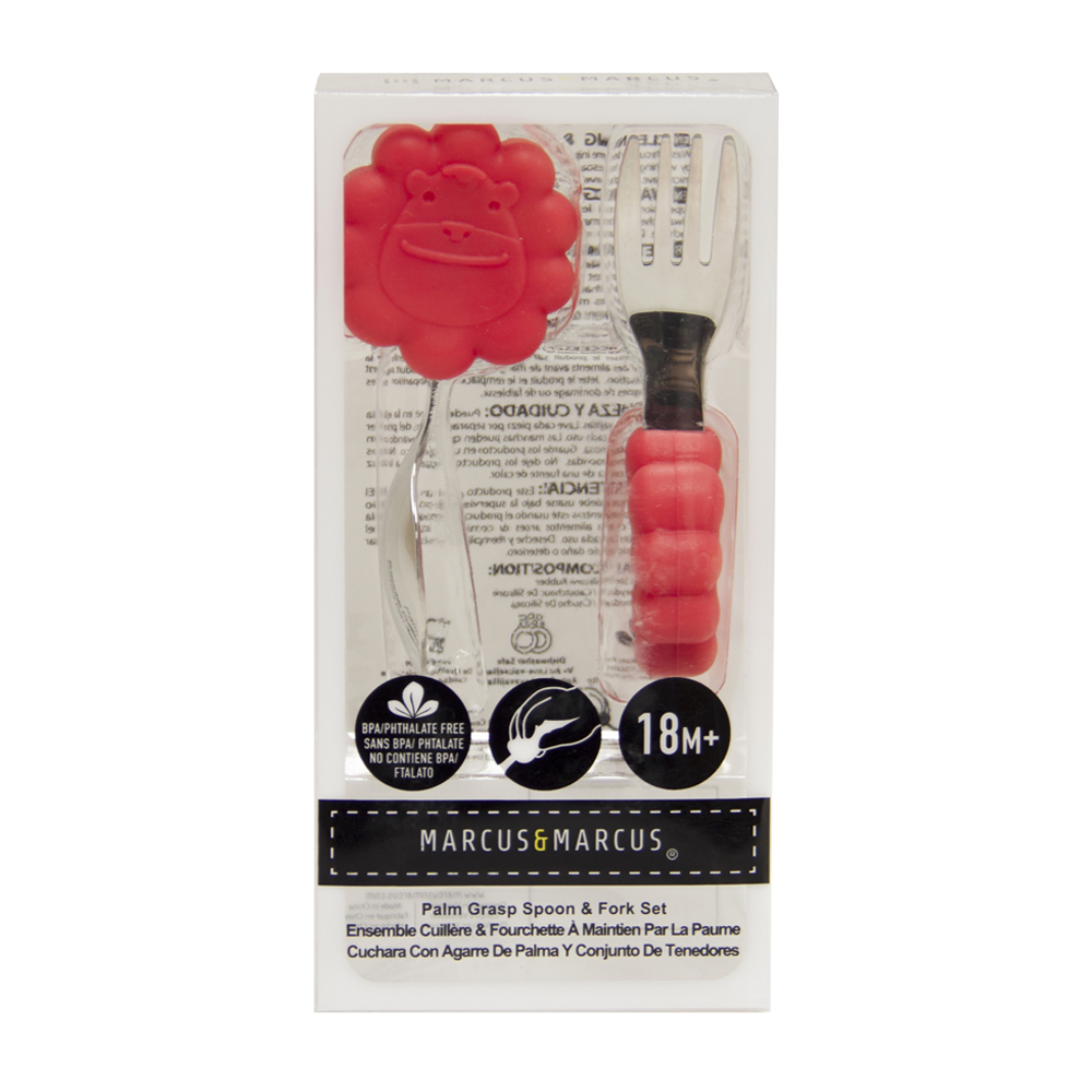 Ảnh Bộ Thìa Nĩa Tập Ăn Palm Grasp Marcus & Marcus Cho Bé Từ 18 Tháng 4