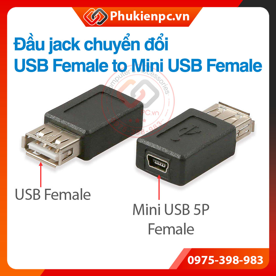 Đầu chuyển đổi USB Cái sang Mini USB Cái cho máy lập trình PLC máy tính ...