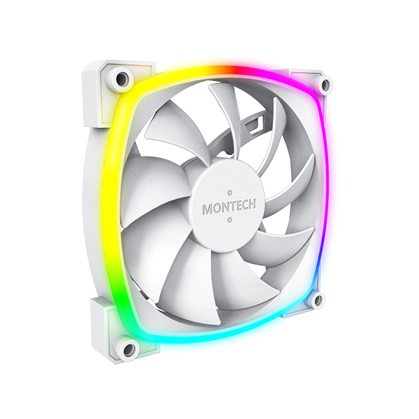 Quạt tản nhiệt Montech AX120 PWM / RX120 PWM - 9 cánh quạt siêu bền LED ARGB - Hàng chính hãng | BigBuy360 - bigbuy360.vn
